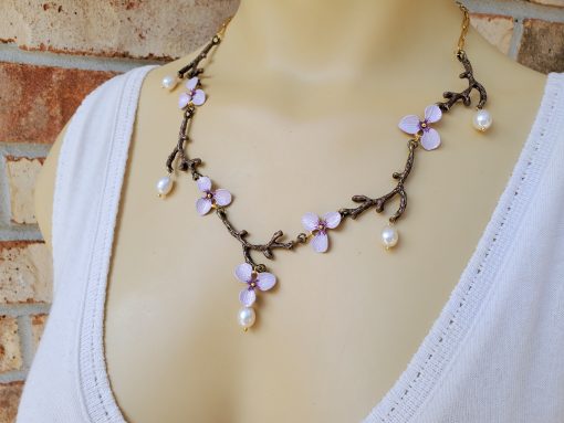 Lilac Orchid Choker - Image 3